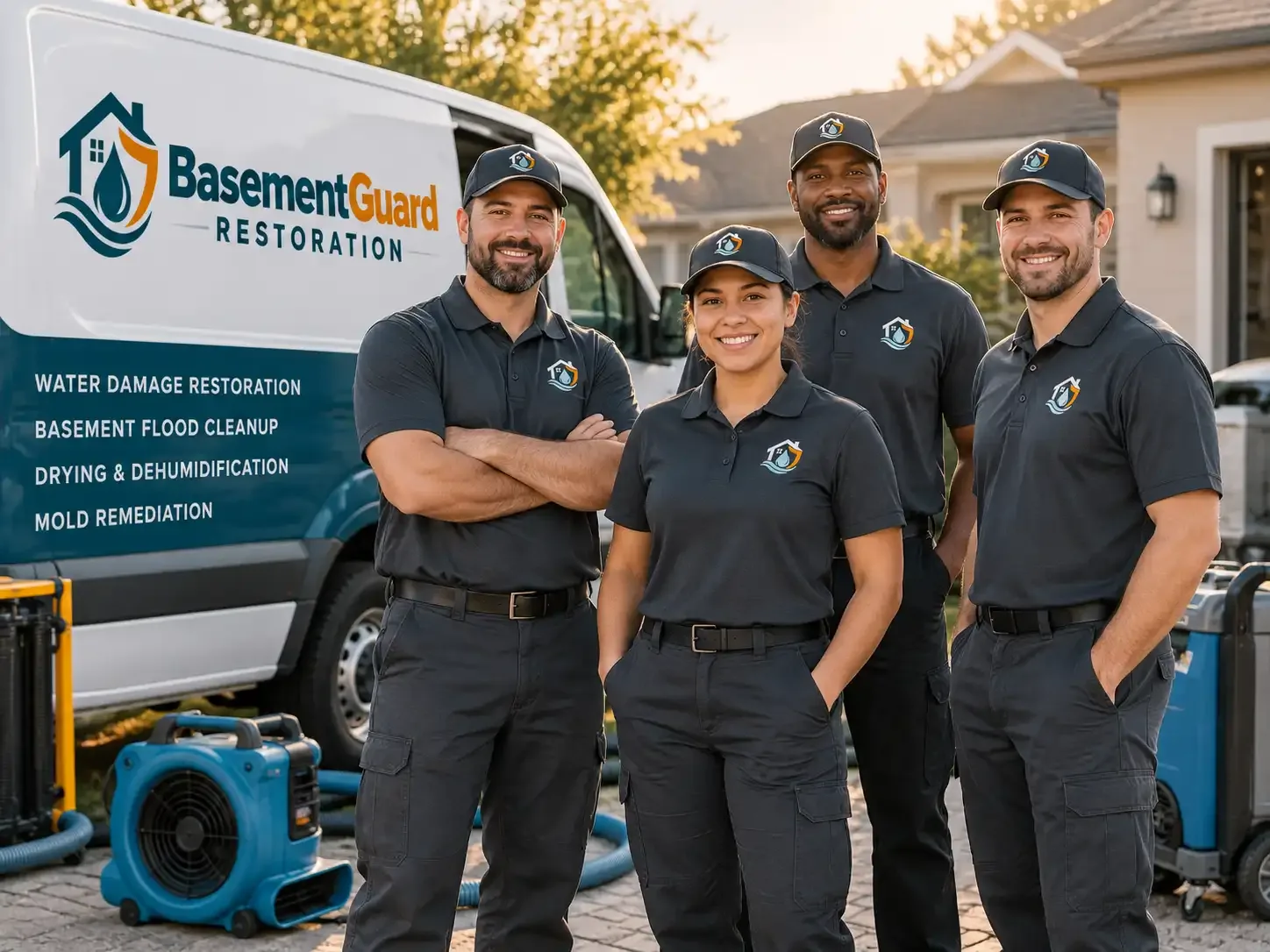Basement Water Damage Restoration company in Twin Oaks, OK